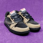 JD65003298 Кроссовки от Air Jordan 1 Low (черный/коричневый)