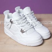 Кроссовки Nike Air Jordan 4 Retro (белый)