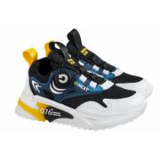 92-631C Кроссовки детские TM«INDIGO KIDS» (чёрный/жёлтый)