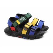 22-525E Сандали детские TM«INDIGO KIDS» (чёрный/мультиколор)