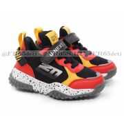 92-320B Кроссовки детские TM«INDIGO KIDS» (чёрный/красный)