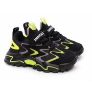 92-240C Кроссовки детские TM«INDIGO KIDS» (чёрный/жёлтый)