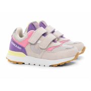 90-600A Кроссовки детские TM«INDIGO KIDS» (серый/розовый)
