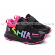 92-125A Кроссовки детские TM«INDIGO KIDS» (чёрный/фуксия)