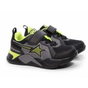 92-035H/10 Кроссовки детские TM«INDIGO KIDS» (чёрный/серый)