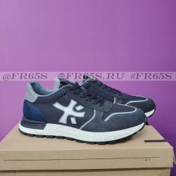 83027-6 Кроссовки Clemento (чёрный/белая подошва)