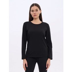T3443-3 Термо лонгслив женский STROBBS (чёрный)