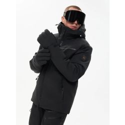 325/2812_1 Мужской сноубордический горнолыжный костюм Alpha Endless Voxel PRO NYLON 3L (чёрный)