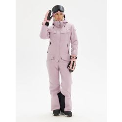 624/1129_1 Женский сноубордический комбинезон Alpha Endless Aurora (чёрный)