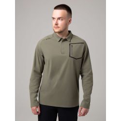 E2539-24 Лонгслив STROBBS (хаки)