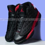 Кроссовки Nike Air Jordan 13 Retro (чёрный/красный)