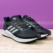 Кроссовки от Adidas Solar Ride M (чёрный/серая подошва)